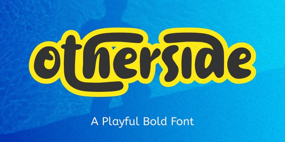 Other Side font