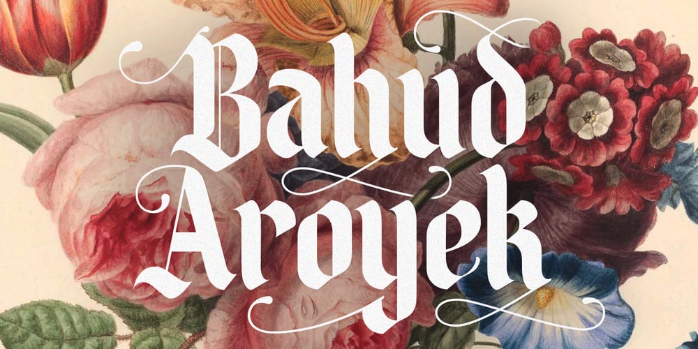 Bahud Aroyek font