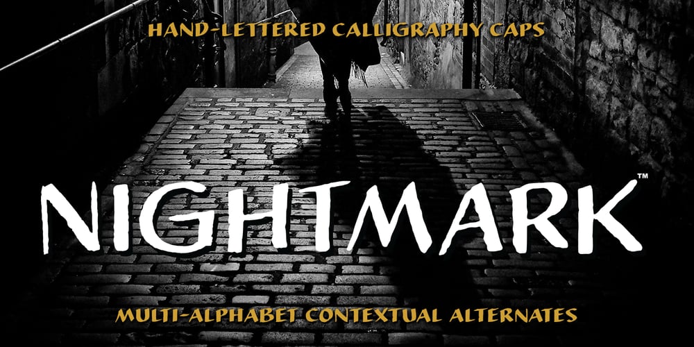 Nightmark BB font