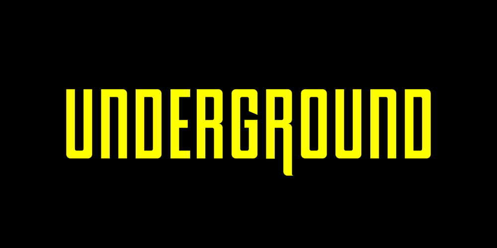 OTC Underground font