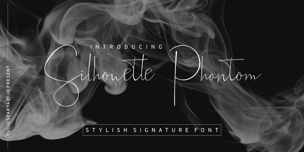 Silhouette Phantom font