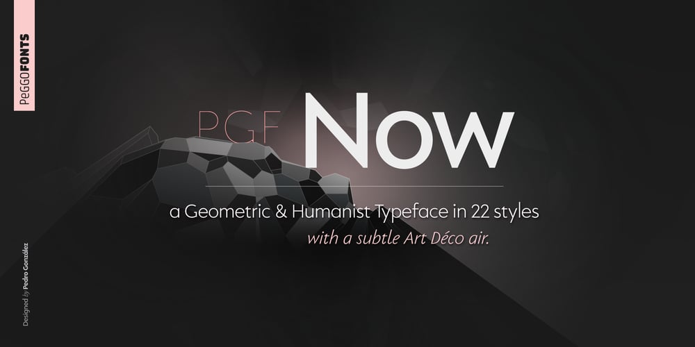 PGF Now font