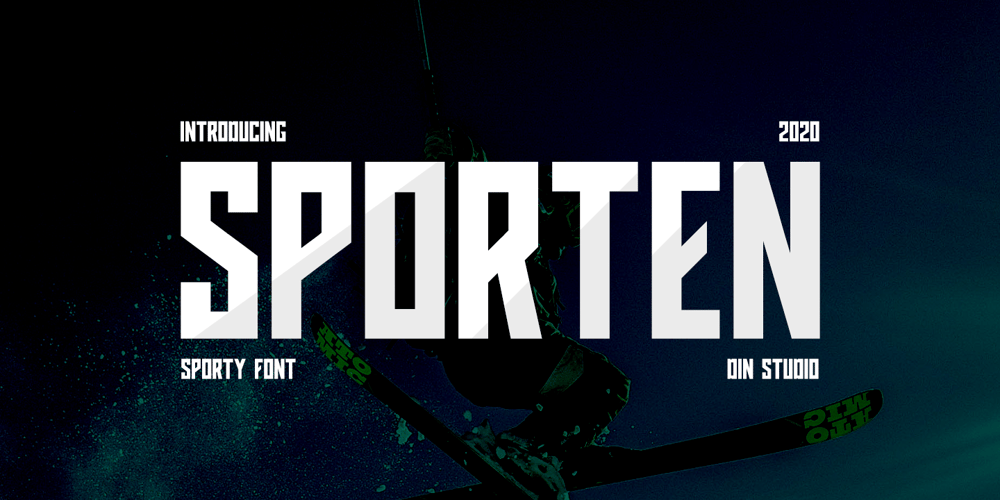 Sporten font