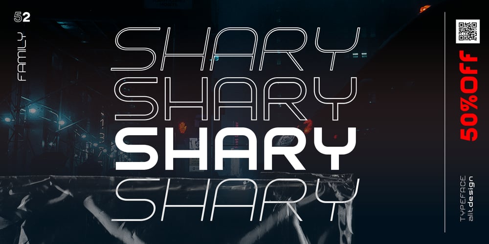Shary font