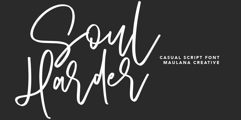 Soul Harder font