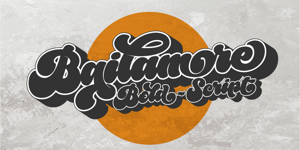 Bailamore font