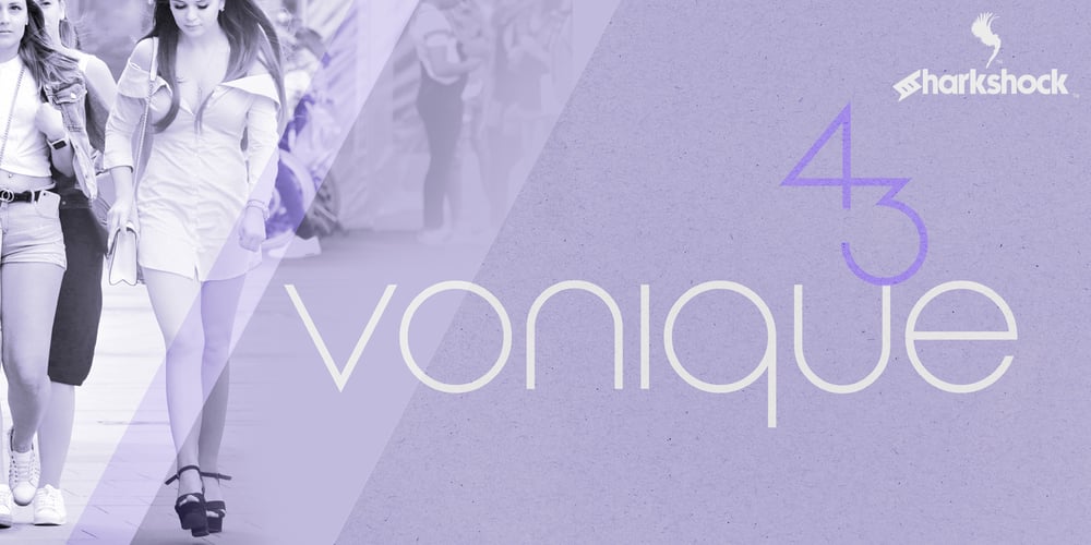 Vonique 43 font