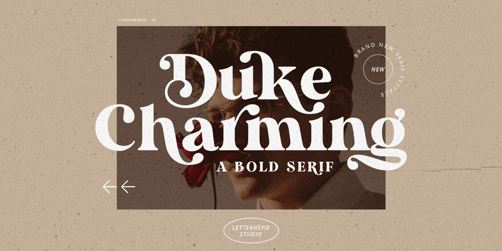 Duke Charming font
