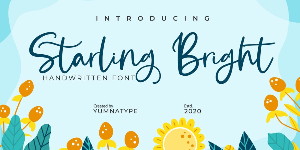 Starling Bright font