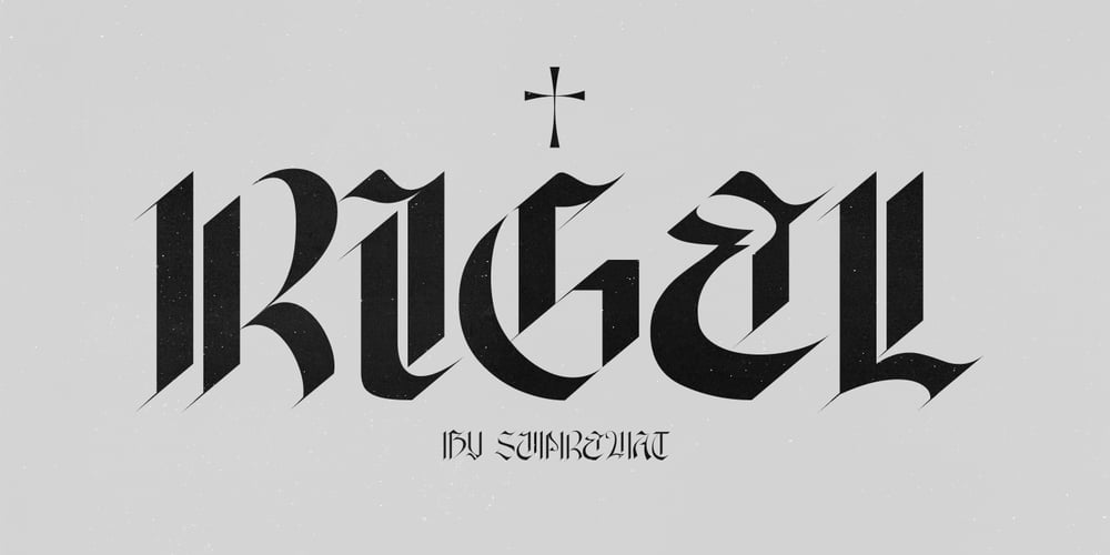 Rigel font