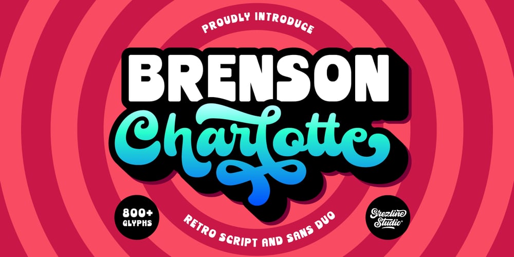 Brenson Charlotte font