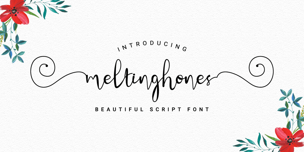 Meltinghones font