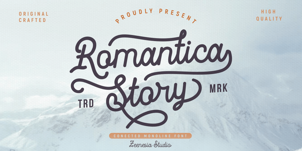 Romantica Story font
