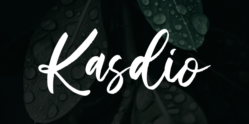 Kasdio font