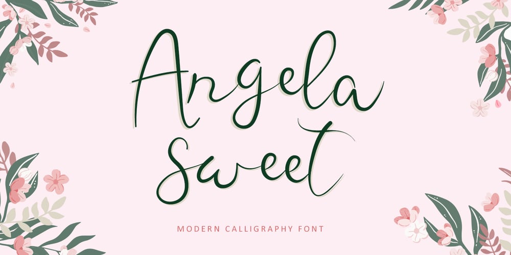 Angela Sweet font