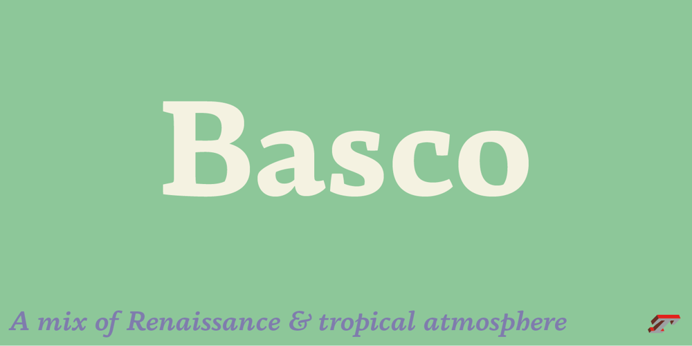 Basco Std font