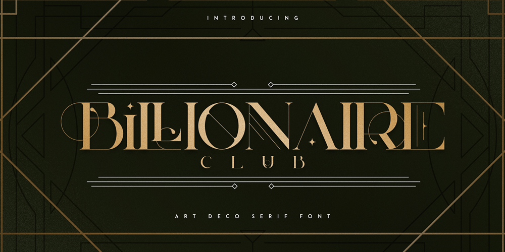 Billionaire Club font