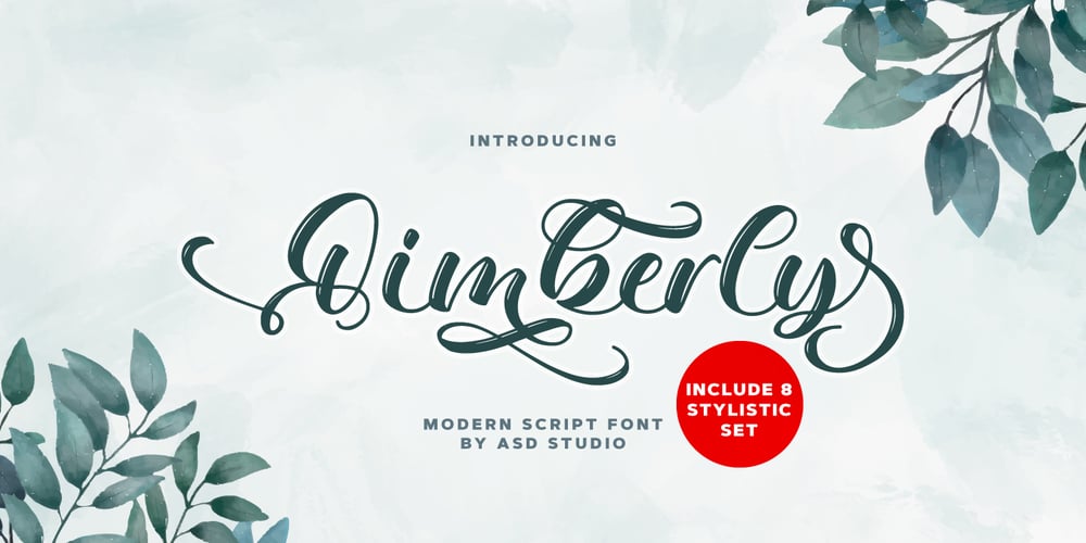 Qimberly font