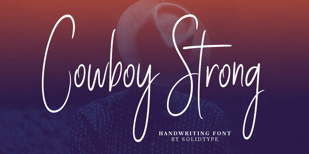 Cowboy Strong font