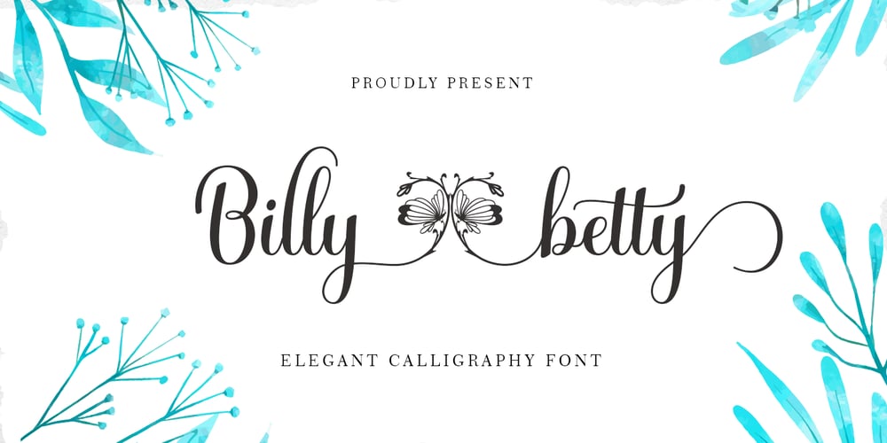 Billy Betty font