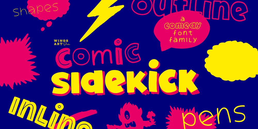 Comic Sidekick font