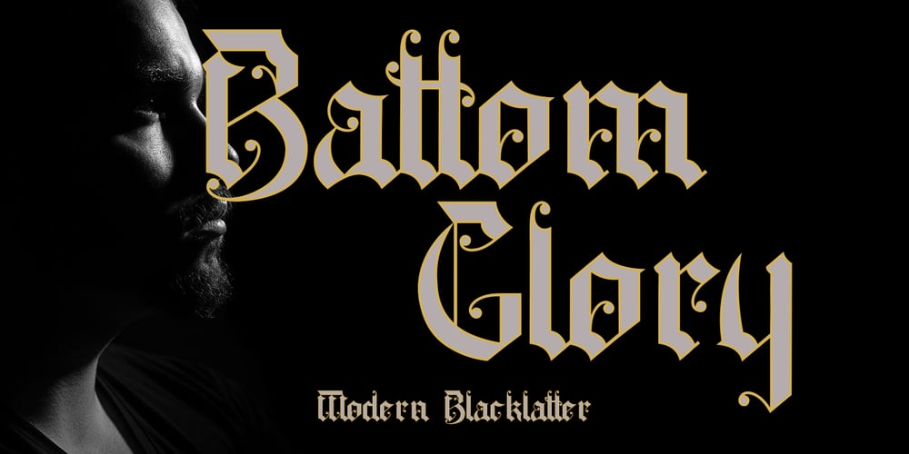 Battom Glory font