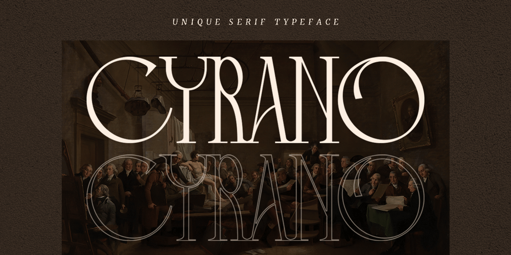 Cyrano font