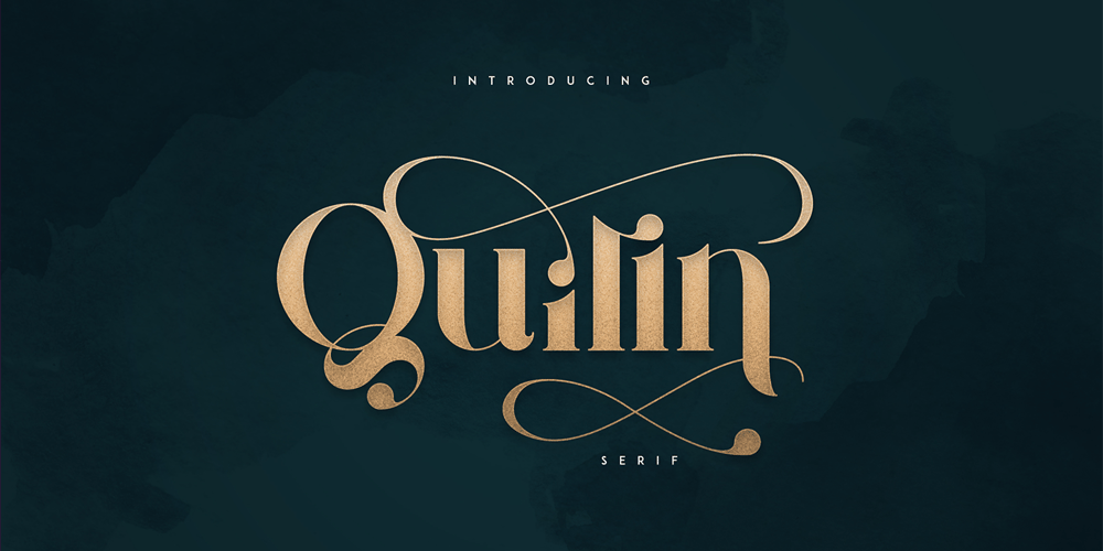 Quilin font