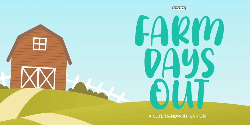 Farm Days Out font