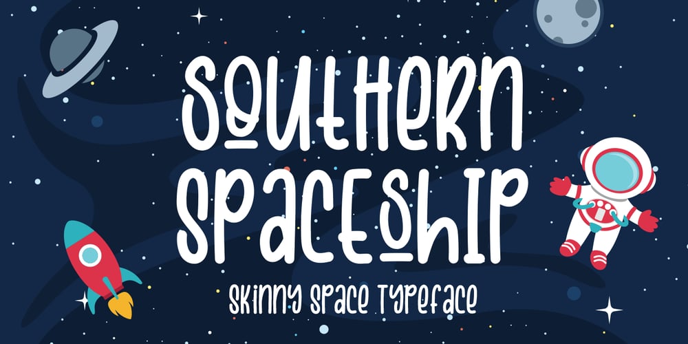Southern Spaceship font