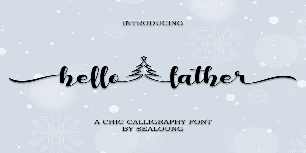 Hello Father font