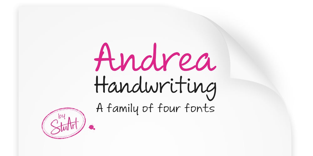 Andrea Handwriting font