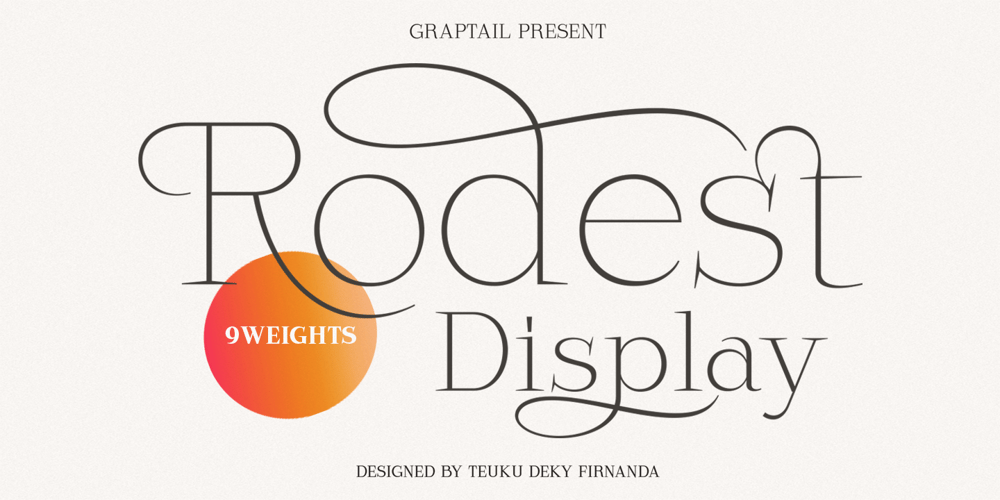 Rodest font