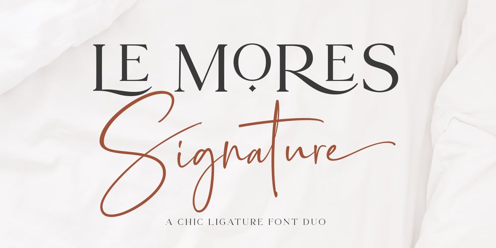 Le Mores Collection font