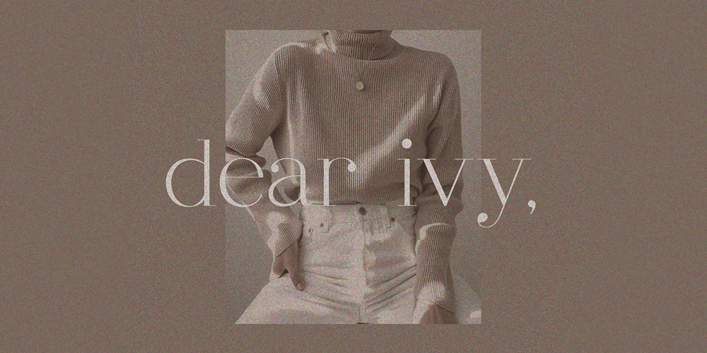 Dear Ivy font