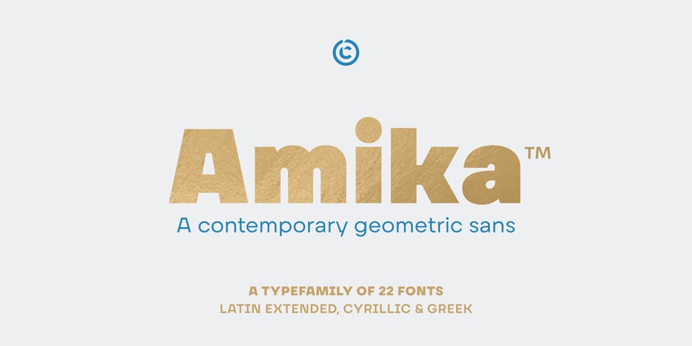 Amika font