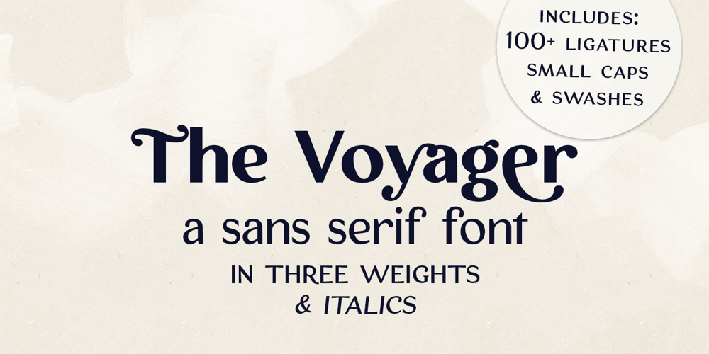 The Voyager font