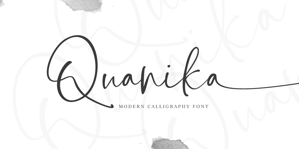 Quanika font
