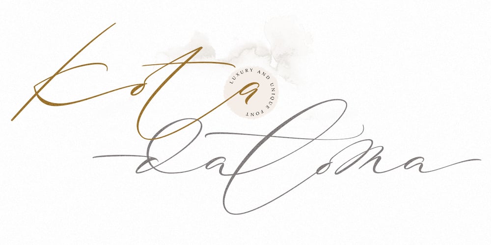 Kota Datoma font