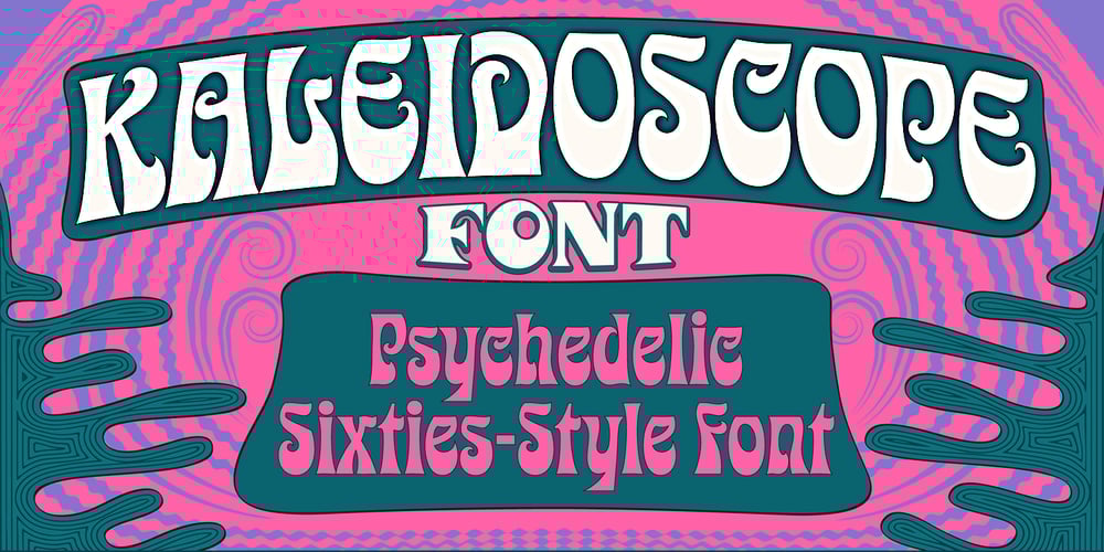 Kaleidoscope font