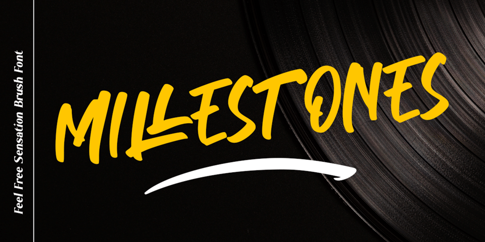 Millestones font