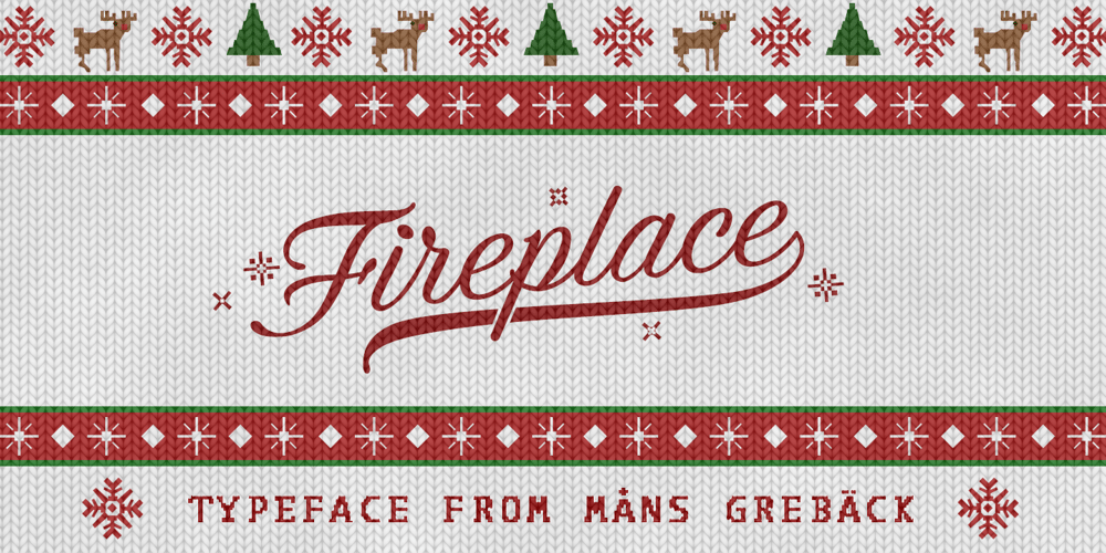 Fireplace font