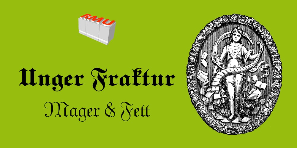 Unger Fraktur font