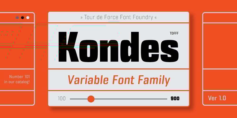 Kondes font