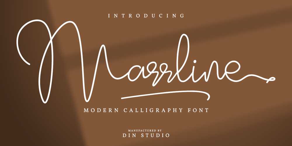 Marrline font