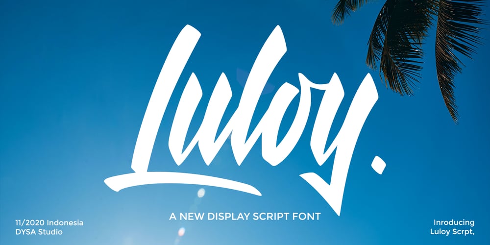 Luloy font