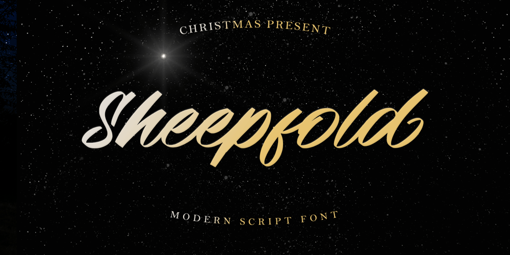 Sheepfold font