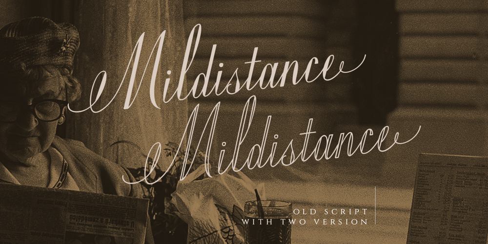Mildistance font