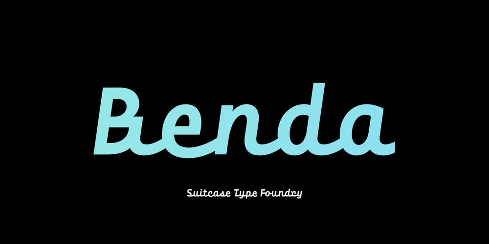 Benda font