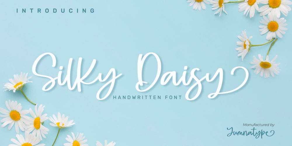 Silky Daisy font
